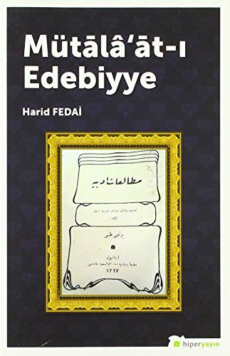 Mütala'at-ı Edebiyye kitap kapağı