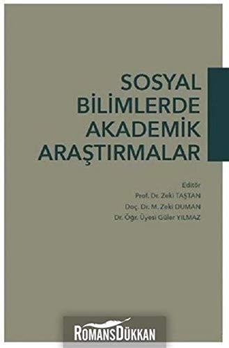 Sosyal Bilimlerde Akademik Araştırmalar kitap kapağı
