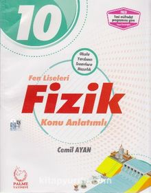 10. Sınıf Fen Liseleri Fizik Konu Anlatımlı kitap kapağı