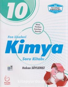 10. Sınıf Fen Liseleri Kimya Soru Kitabı kitap kapağı