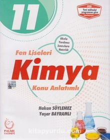 11. Sınıf Fen Liseleri Kimya Konu Anlatımlı kitap kapağı