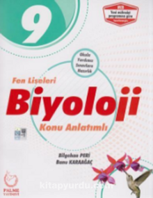 9. Sınıf Fen Liseleri Biyoloji Konu Anlatımlı kitap kapağı