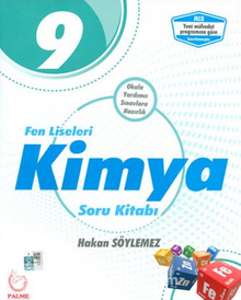 9. Sınıf Fen Liseleri Kimya Soru Kitabı kitap kapağı