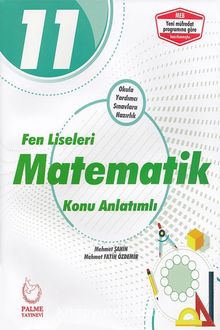 11. Sınıf Fen Liseleri Matematik Konu Anlatımlı kitap kapağı