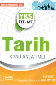 TYT-AYT Tarih Konu Anlatımlı kitap kapağı