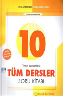 10. Sınıf Tüm Dersler Soru Kitabı kitap kapağı