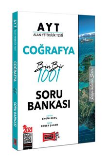 2021 AYT Coğrafya 1001 Soru Bankası kitap kapağı