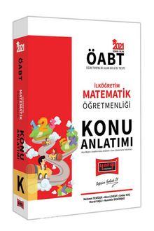 2021 ÖABT İlköğretim Matematik Öğretmenliği Konu Anlatımı kitap kapağı