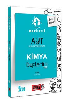 2021 AYT Tam Marifetli Kimya Defterim kitap kapağı
