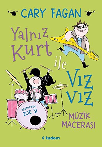 Yalnız Kurt ile Vızvız: Müzik Macerası kitap kapağı