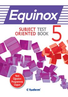 5.Sınıf Equinox Subject Orıented Test Book kitap kapağı