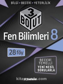 8.Sınıf Fen Bilimleri 3 Boyut kitap kapağı
