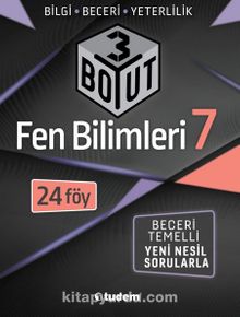 7.Sınıf Fen Bilimleri 3 Boyut kitap kapağı