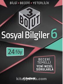 6.Sınıf Sosyal Bilgiler 3 Boyut kitap kapağı