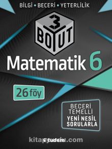 6.Sınıf Matematik 3 Boyut Föy kitap kapağı