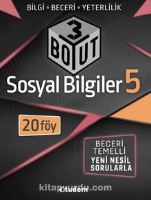5.Sınıf Sosyal Bilgiler 3 Boyut kitap kapağı