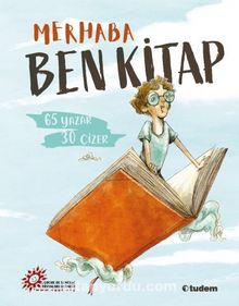 Merhaba Ben Kitap & 65 Yazar 30 Çizer kitap kapağı
