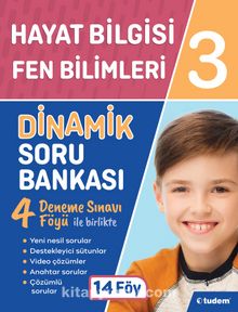 3. Sınıf Hayat Bilgisi - Fen Bilimleri Dinamik Soru Bankası kitap kapağı