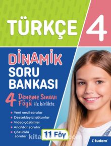 4. Sınıf Türkçe Dinamik Soru Bankası kitap kapağı