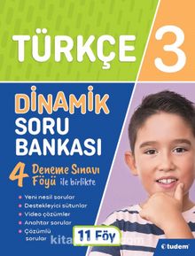 3. Sınıf Türkçe Dinamik Soru Bankası kitap kapağı