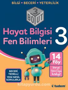 3.Sınıf Hayat Bilgisi + Fen Bilimleri 3 Boyut kitap kapağı