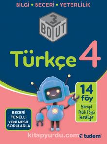 4.Sınıf Türkçe 3 Boyut4. sınıf Türkçe 3 Boyut kitap kapağı
