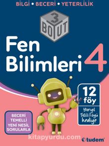 4.Sınıf Fen Bilimleri 3 Boyut kitap kapağı