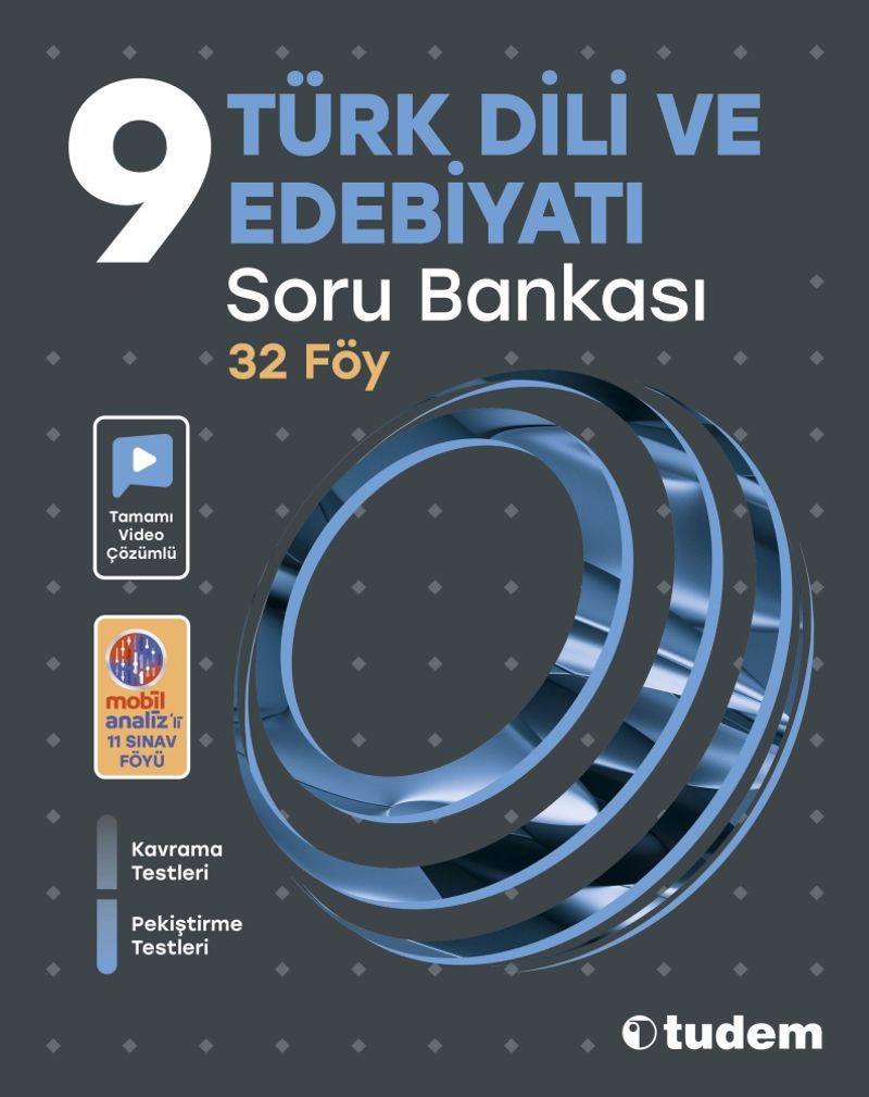 9. Sınıf Türk Dili ve Edebiyatı Soru Bankası (32 Föy) kitap kapağı