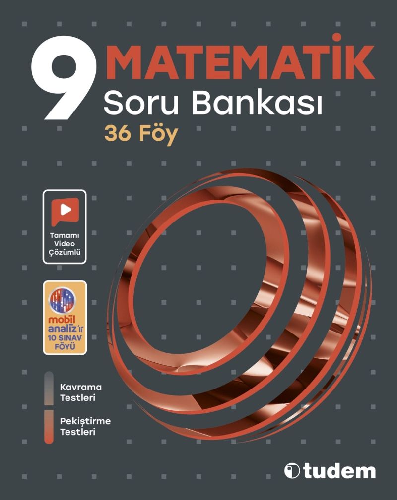 9. Sınıf Matematik Soru Bankası (36 Föy) kitap kapağı