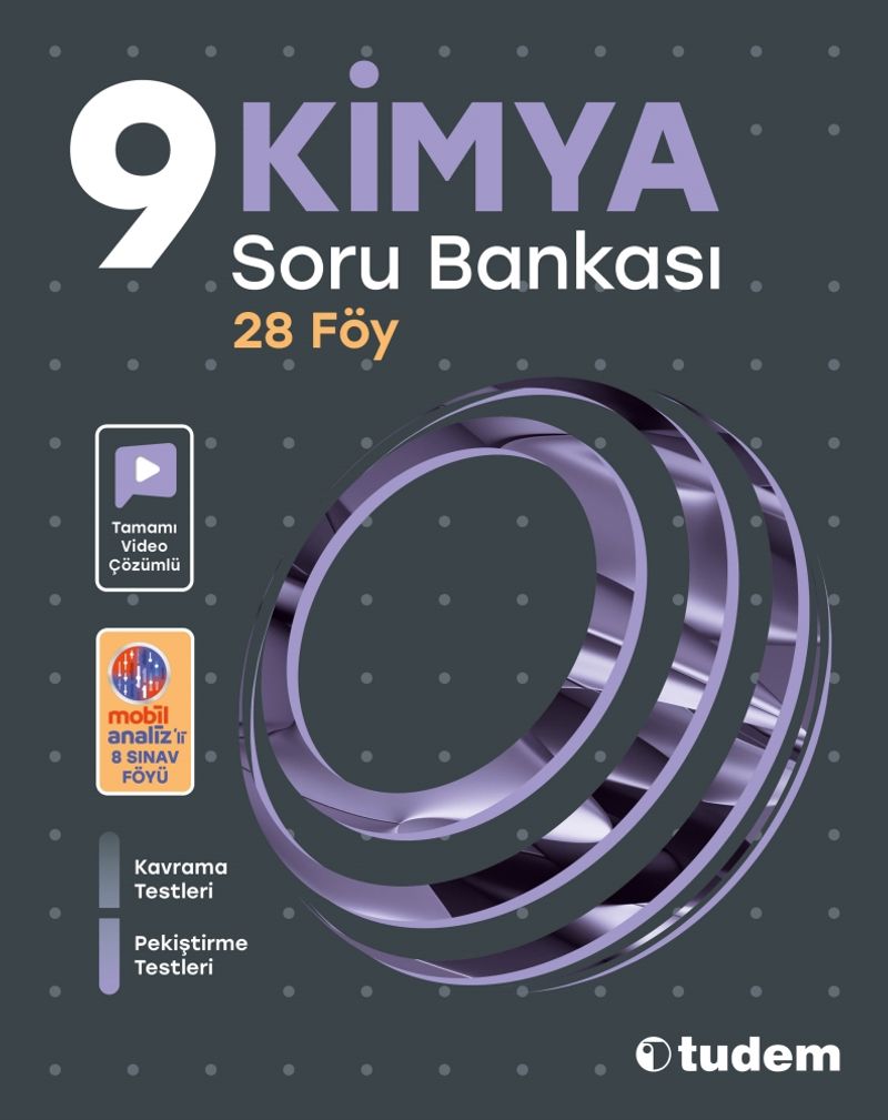 9. Sınıf Kimya Soru Bankası (28 Föy) kitap kapağı