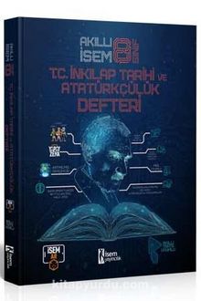 8.Sınıf Akıllı İsem T.C İnkılap Tarihi ve Atatürkçülük Defteri kitap kapağı