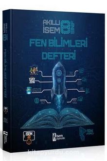 8. Sınıf Akıllı İsem Fen Bilimleri Defteri kitap kapağı