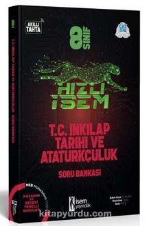 2021 8. Sınıf Hızlı İsem İnkılap Tarihi ve Atatürkçülük Soru Bankası kitap kapağı