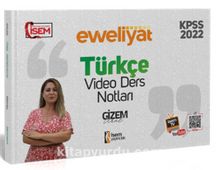 2022 KPSS Genel Kültür Türkçe Video Ders Notu kitap kapağı