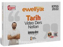 2022 KPSS Genel Kültür Tarih Video Ders Notu kitap kapağı