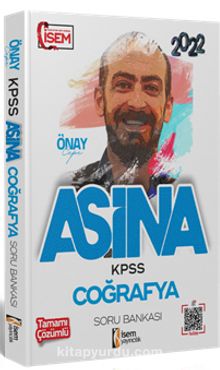 2022 KPSS Aşina Coğrafya Çözümlü Soru Bankası kitap kapağı