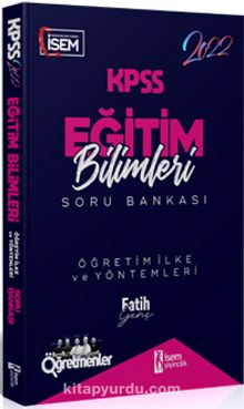 2022 KPSS Eğitim Bilimleri Öğretim İlke ve Yöntemleri Çözümlü Soru Bankası kitap kapağı