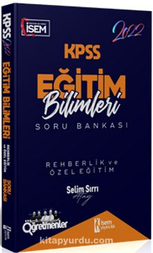 2022 KPSS Eğitim Bilimleri Rehberlik ve Özel Eğitim Çözümlü Soru Bankası kitap kapağı
