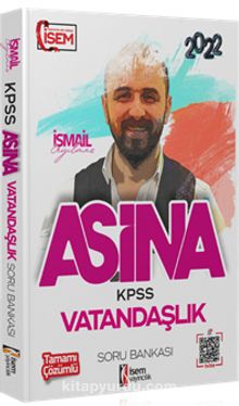 2022 KPSS Aşina Vatandaşlık Çözümlü Soru Bankası kitap kapağı