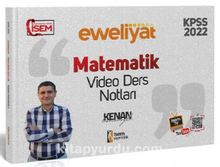2022 KPSS Evveliyat Genel Yetenek Matematik Video Ders Notu kitap kapağı