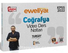 2022 KPSS Genel Kültür Coğrafya Video Ders Notu kitap kapağı