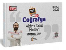 2022 İsem TV KPSS Genel Kültür Coğrafya Video Ders Notu kitap kapağı