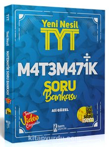 2022 Yeni Nesil TYT Matematik Video Çözümlü Soru Bankası kitap kapağı