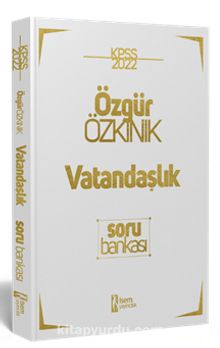 2022 KPSS Genel Kültür Vatandaşlık Çözümlü Soru Bankası kitap kapağı