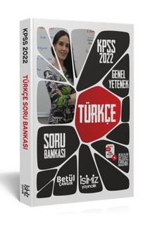 2022 KPSS Genel Yetenek Türkçe Soru Bankası kitap kapağı