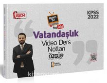 2022 KPSS İsem TV Genel Kültür Vatandaşlık Video Ders Notu kitap kapağı