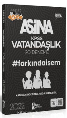 2022 KPSS Aşina Vatandaşlık 20 Deneme kitap kapağı