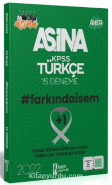 2022 KPSS Aşina Türkçe 20 Deneme kitap kapağı