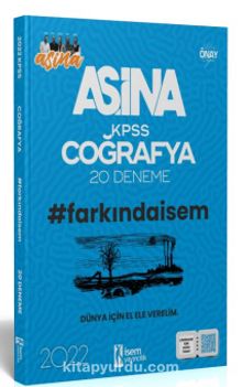 2022 KPSS Aşina Coğrafya 20 Deneme kitap kapağı