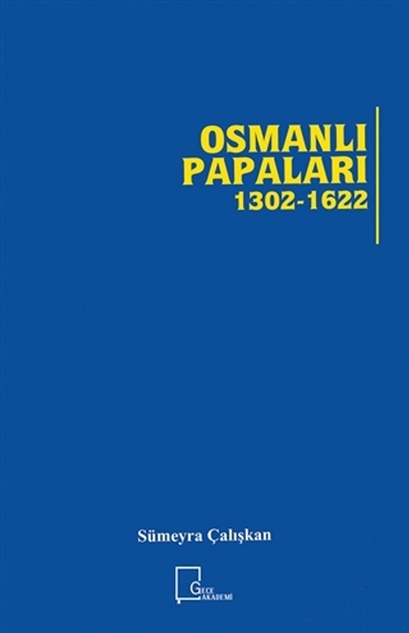 Osmanlı Papaları (1302-1622) kitap kapağı